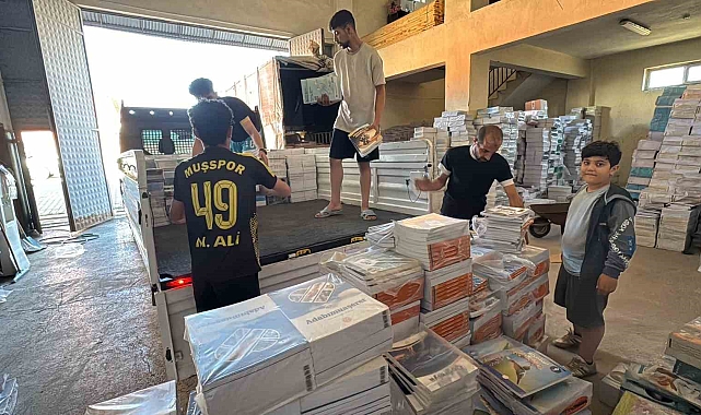 Muş'taki 727 okulda eğitim gören öğrencilere ücretsiz dağıtılmaya başlandı