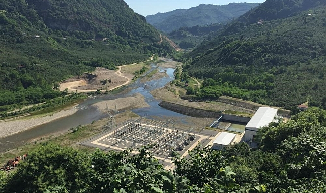 Ordu enerjisini HES'lerden alıyor