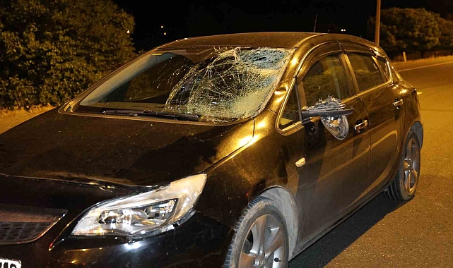 Otomobilin çarptığı kadın yapılan müdahalelere rağmen kurtarılamadı
