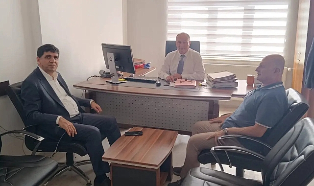 Rektör Alma’dan Iğdır Milli Emlak Müdürü Muharrem Turan'a Hayırlı Olsun Ziyareti
