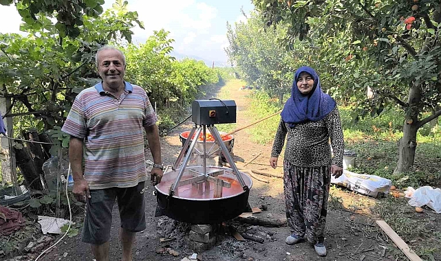 Salça karıştırma motoru üretti, kazaların önüne geçti