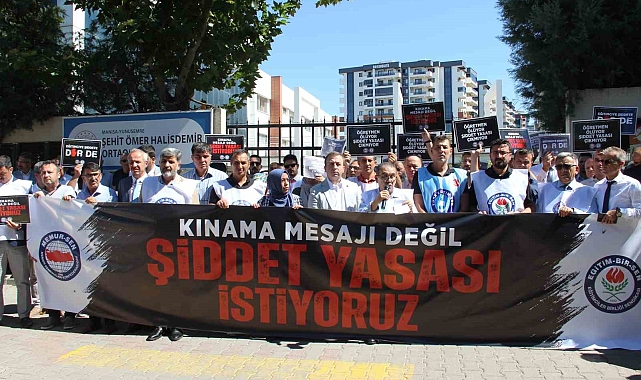 Silahlı saldırı girişimi sonrası eğitim sendikaları: "Kınama mesajı değil, şiddet yasası istiyoruz"