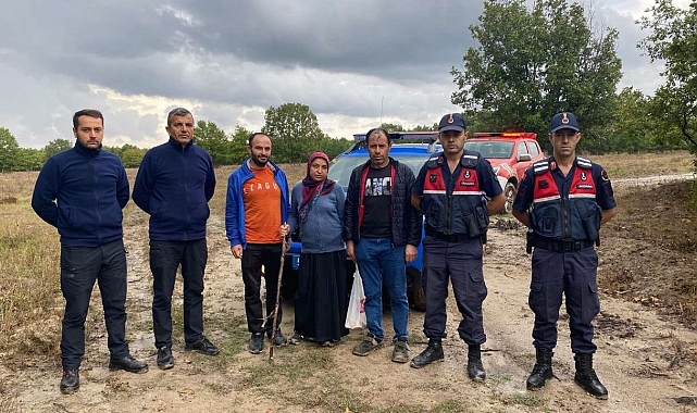 Tekirdağ Kapaklı ilçesinde mantar toplamaya giden çift ormanda kayboldu