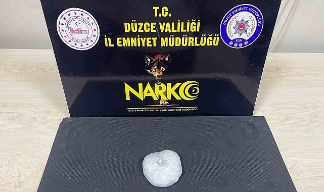 Üzerinde 100 gram uyuşturucu ele geçirilen şüpheli tutuklandı