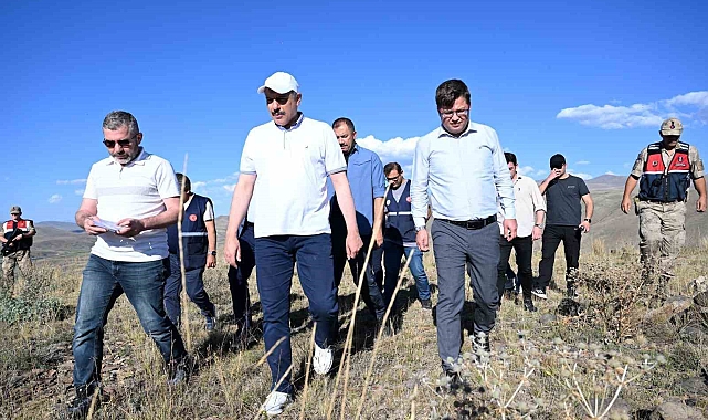Vali Çiftçi, tarihi ve kültürel emanet olan tabyaları ziyaret etti