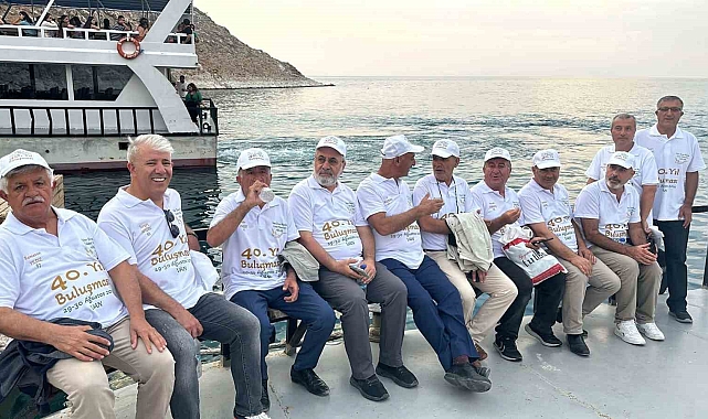 Van Ziraat Meslek Lisesi mezunları, 40 yıl aradan sonra bir araya geldi