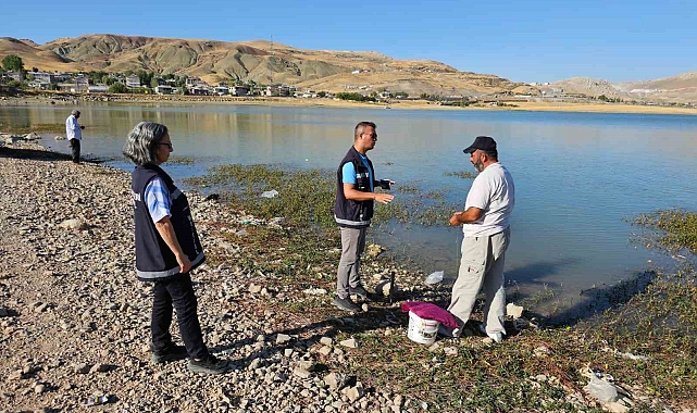 Van'da amatör balıkçılar denetime takıldı