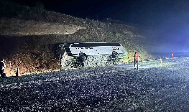 "Yolcuların ve kendi canımı kurtarmak için aracı şarampole yatırmak zorunda kaldım"