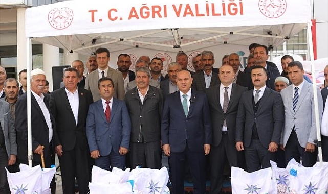 300 ton sertifikalı buğday tohumu dağıtıldı