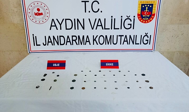 36 adet tarihi eseri satmaya çalışan iki şüpheli şahıs yakalandı