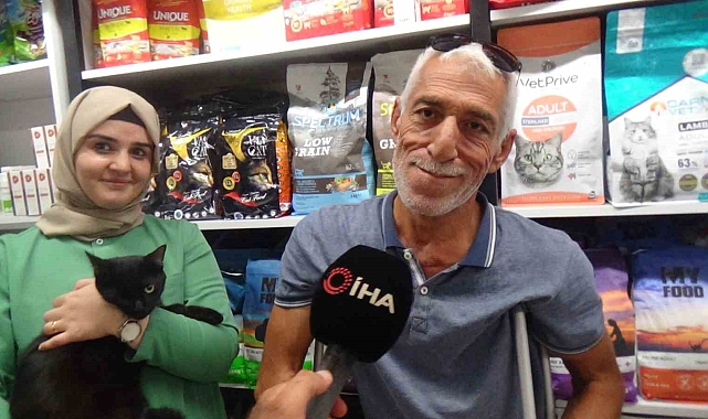 60 bin TL ödülle aranan kedi ayağına geldi