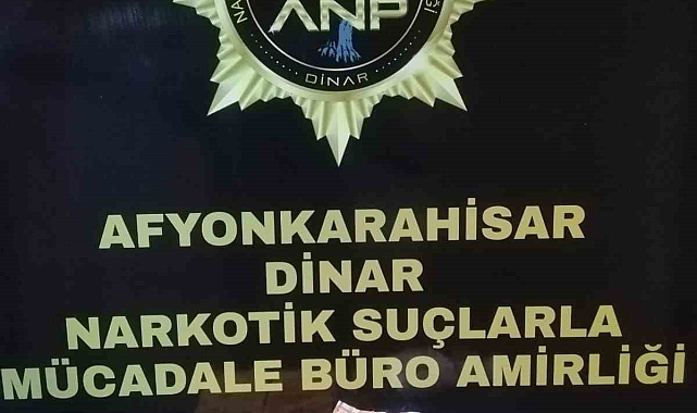 Afyonkarahisar'da eroin ve bonzai ile yakalanan şahıs tutuklandı