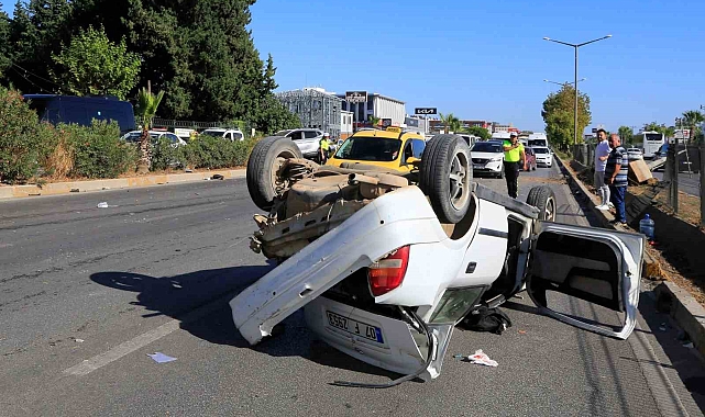 Antalya'da feci kaza