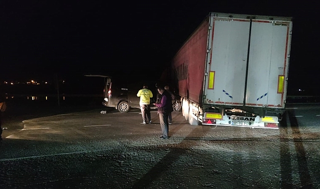Aşkale'de trafik kazası meydana geldi