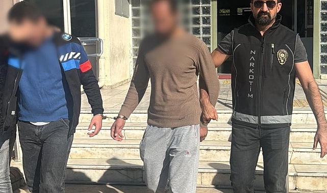 Aydın polisi uyuşturucu tacirlerini yakaladı