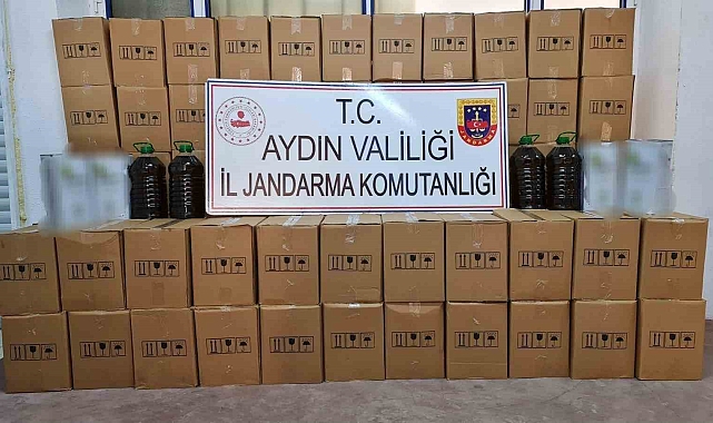 Aydın'da sahte zeytinyağı ele geçirildi