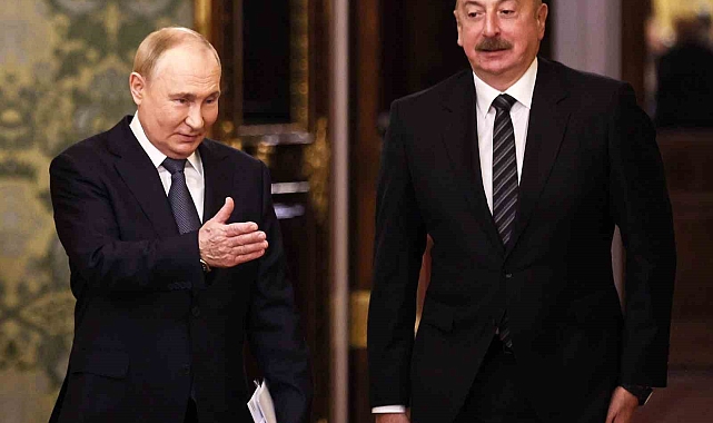 Azerbaycan Cumhurbaşkanı İlham Aliyev, Putin ile görüştü