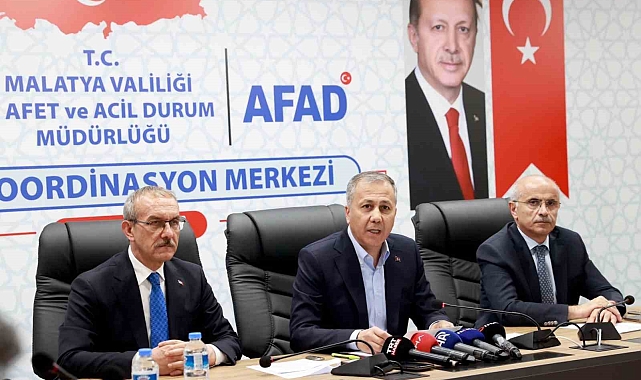 Bakan Yerlikaya: "3 İHA ile 1 insanlı keşif uçağımız çalışmalarına devam ediyor"