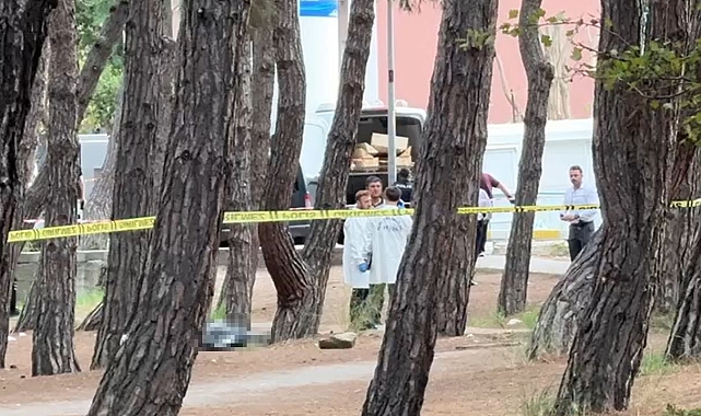 Bakırköy Ruh ve Sinir Hastalıkları Hastanesi bahçesinde bir adam eşini silahla vurup öldürdükten sonra intihar etti