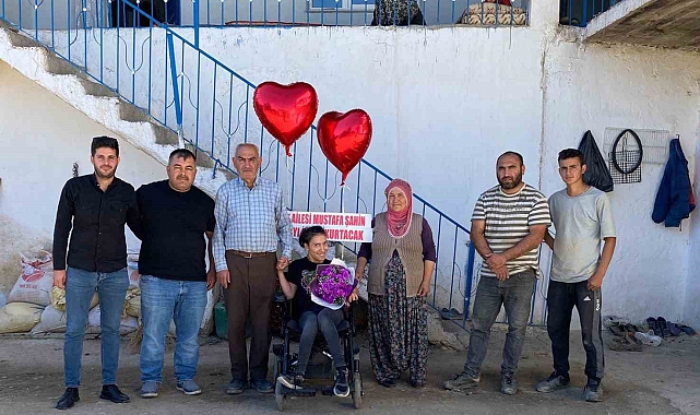 Başak, hayali olan akülü aracına kavuştu
