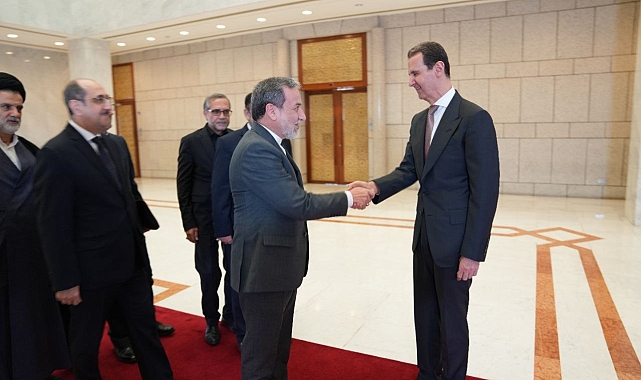 Beşar Esad, İran Dışişleri Bakanı Abbas Arakçi ile görüştü
