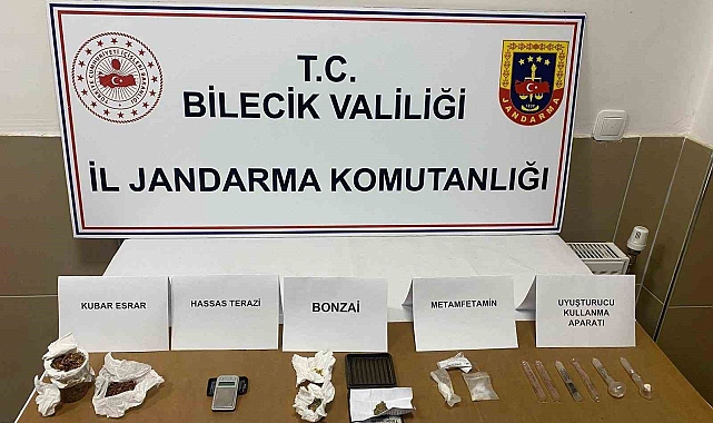 Bilecik'te uyuşturucu operasyonunda 5 kişi yakalandı