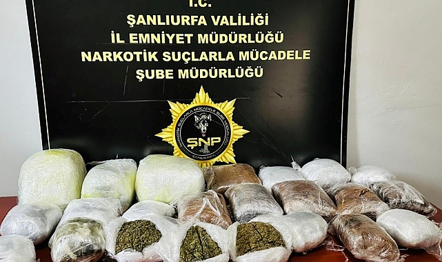 Birecik'te düzenlenen narkotik operasyonlarda 13 kişi tutuklandı