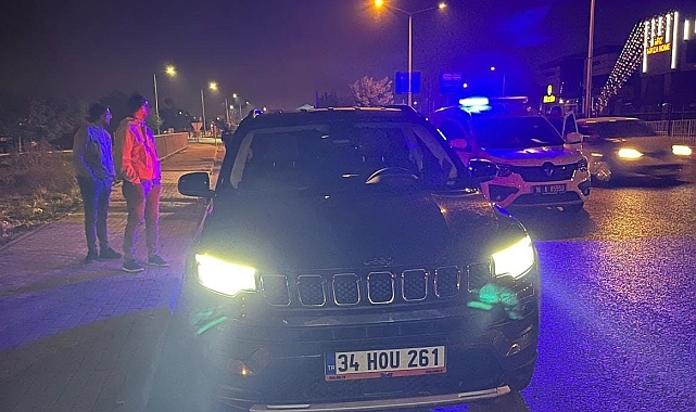 Çaldığı araçla Bursa'ya gelen şüpheli, yaşanan kovalamaca sonucu yakalandı