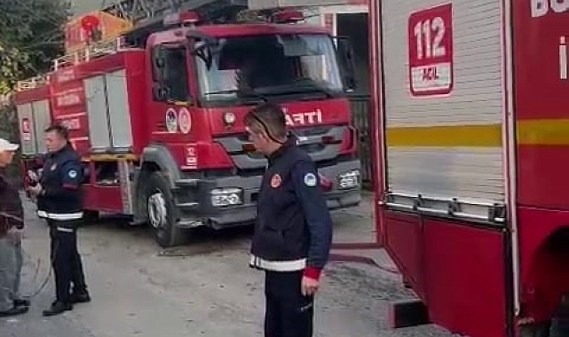 Doğal gaz borusu delindi, erken müdahale faciayı önledi