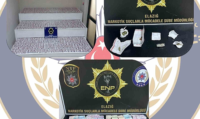 Elazığ'da torbacılara düzenlenen operasyonda 5 kişi tutuklandı