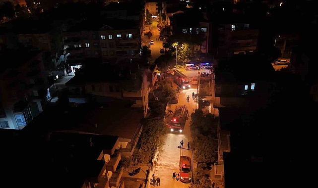 Elektrikli sobanın devrilmesi sonucu çıkan yangında maddi hasar meydana geldi