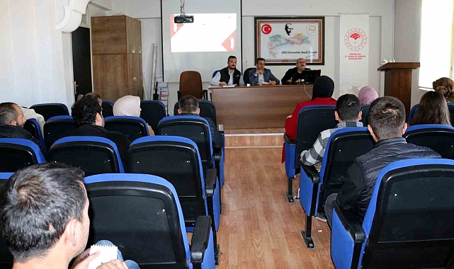Erzincan Tarım ve Orman İl Müdürlüğü'nde eğitim toplantıları sürüyor