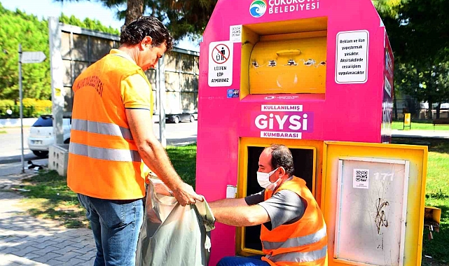 Giysi kumbarası ile hayırseverler ve ihtiyaç sahipleri arasında köprü