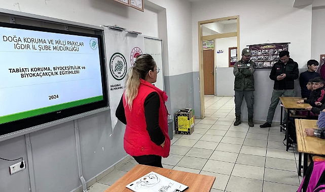 Iğdır’da DKMP’nin doğa eğitimleri devam ediyor