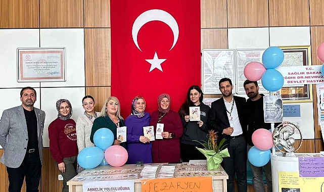 Iğdır'da "Doğal Olan Normal Doğum" standı kuruldu