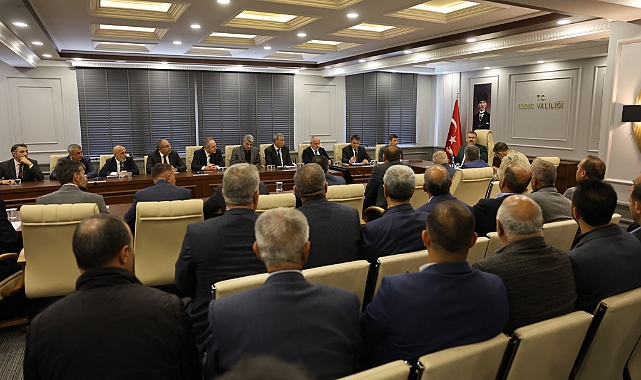 Iğdır'da Muhtarlar Toplantısı gerçekleştirildi