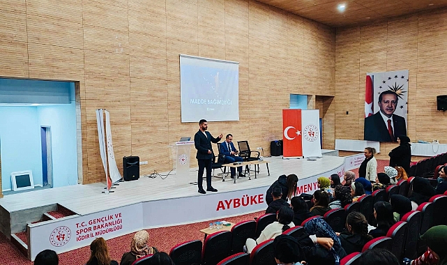 Iğdır’da Üniversite öğrencileri bağımlılıkla mücadelede bilinçlendirildi