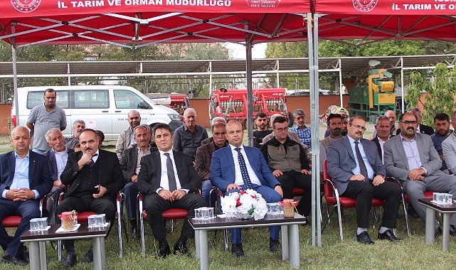 Iğdır'da yüzde 50 hibeli buğday tohumu dağıtıldı