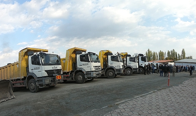 Iğdır İl Özel İdaresi güçlü kadrosuyla kışa hazırlanıyor