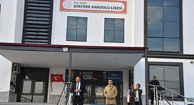 Iğdır Milli Eğitim Müdürü Gün’den Atatürk Anadolu Lisesine ziyaret