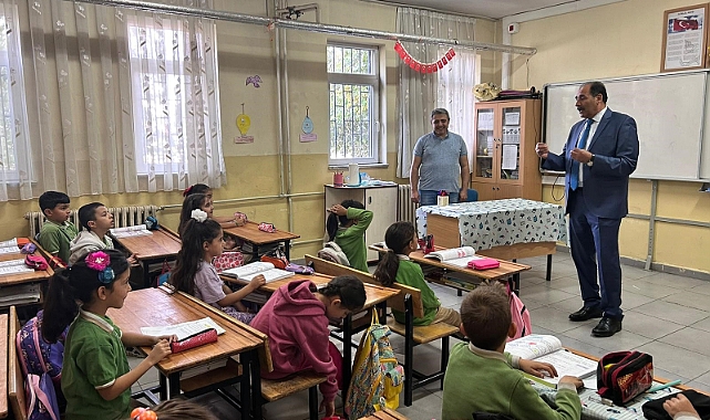 Iğdır Milli Eğitim Müdürü Gün’den okul ziyaretleri