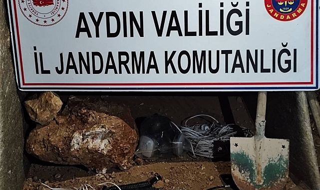 Kaçak kazı yapan 7 şüpheli suçüstü yakalandı
