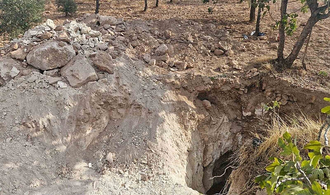 Kaçak kazı yapanlara suçüstü yakalandı