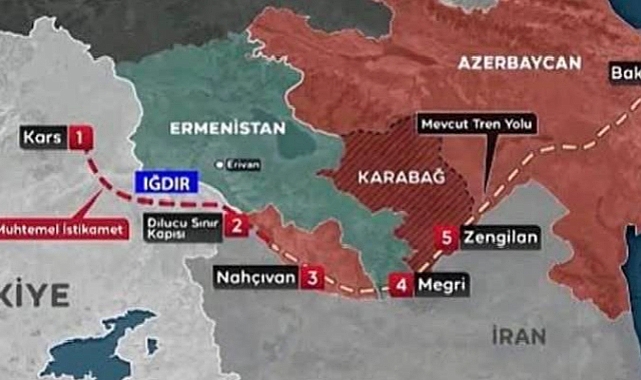 Kars-Iğdır-Nahçıvan demir yolu projesinde Karakoyunlu İlçesi istasyonu iptal mi?