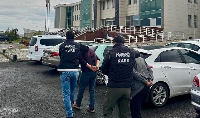 Kars'ta 190 parça halinde eroin ele geçirildi