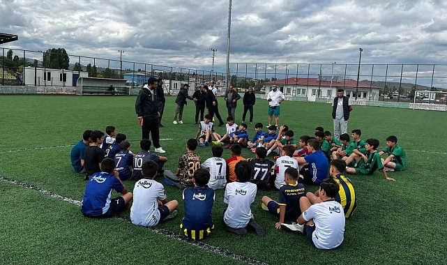 Kars'ta 40 sporcunun katılımı ile U 14 milli takım bölge karması için seçmeler yapıldı