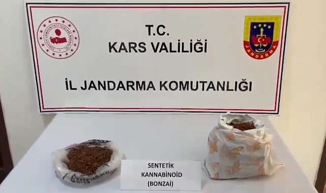 Kars'ta uyuşturucu madde ele geçirildi