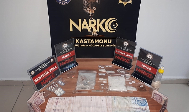 Kastamonu'da düzenlenen uyuşturucu operasyonunda 5 kişi tutuklandı