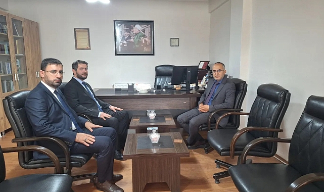 Müftülerden Karakoyunlu İlçe Müftüsüne Hayırlı Olsun Ziyareti