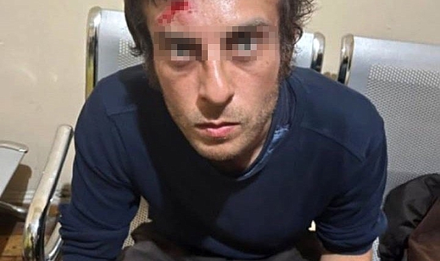 Polise bıçakla saldıran şüpheli yakalandı